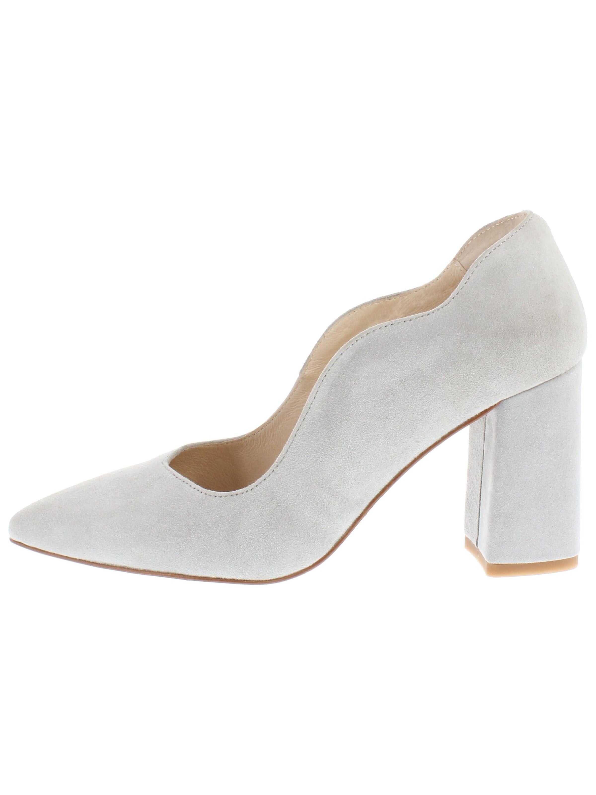 XAVER LUIS Schuhmanufaktur Pumps 'Juli' in Grey: front