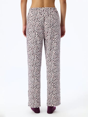 Pantalon de pyjama 'PENTI Midnight Mood Bedruckte Pyjamahose' Penti en marron