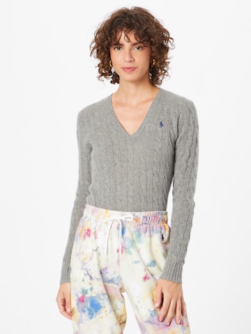 Polo Ralph Lauren Sweater 'KIMBERLY' in Grey: front