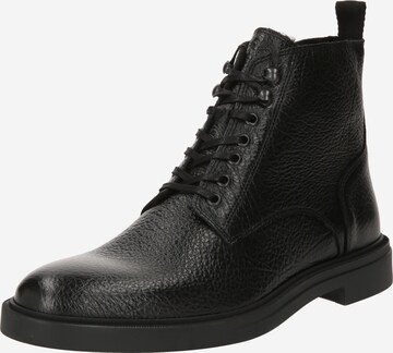 BOSS Lace-up boots 'Calev' in Black: front