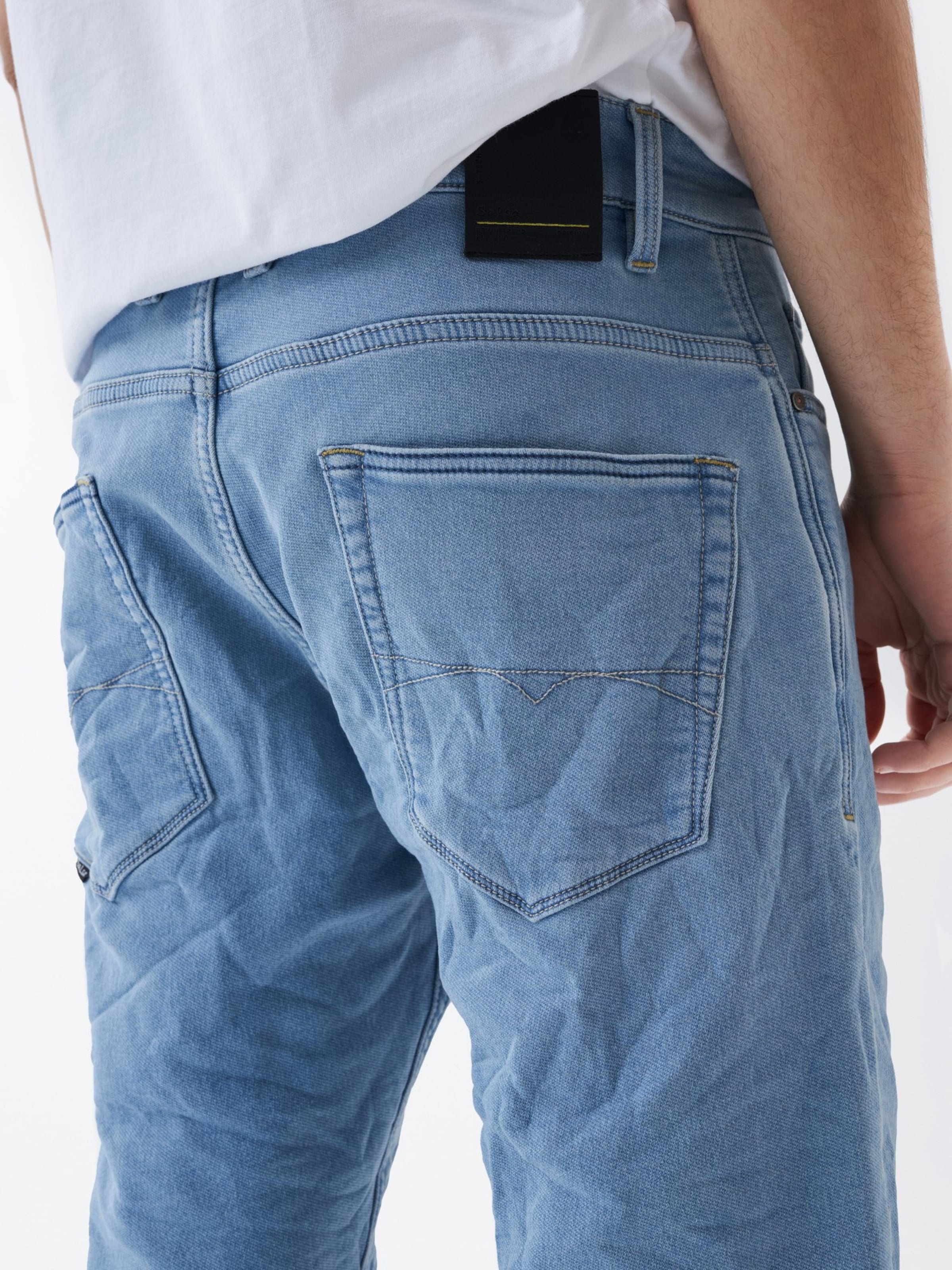 Männer Hosen Salsa Jeans in Blau - AI96800
