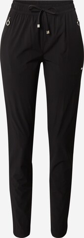 LUHTA Outdoorové kalhoty 'ELISENVAARA' – černá: přední strana