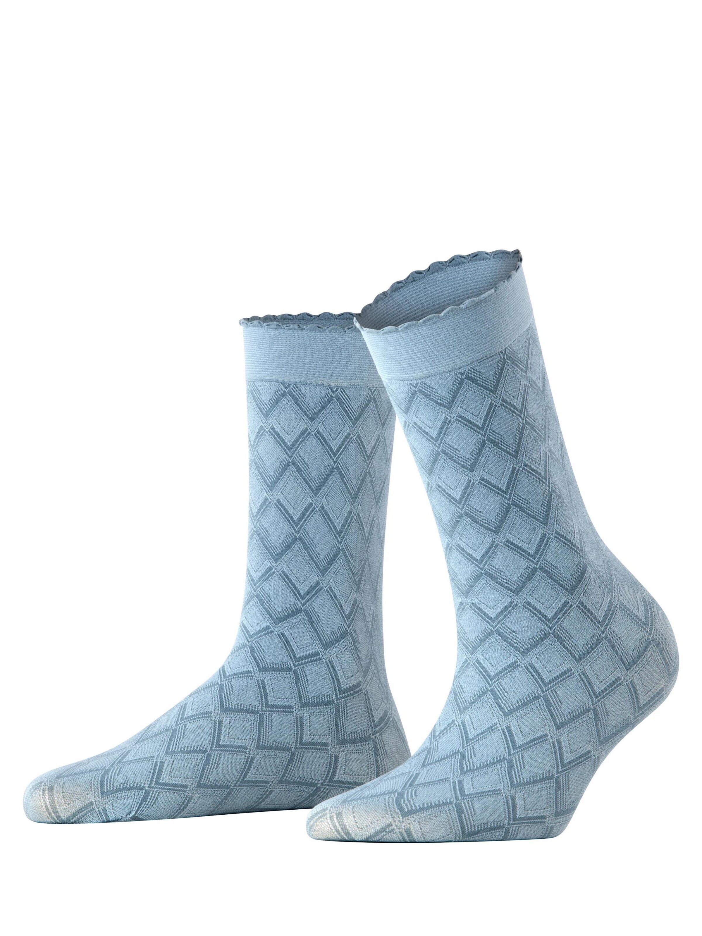 FALKE Socken 'Ice Dune'‌‌‌‌‌‌‌‌‌ in Blau: Vorderseite