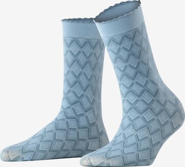 FALKE Socken 'Ice Dune' in Blau: Vorderseite