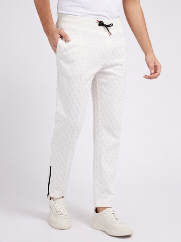 Slimfit Pantaloni di GUESS in bianco: frontale