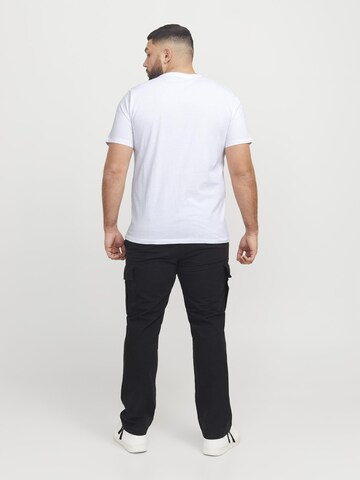 Jack & Jones Plus Póló 'JJHudson' - kék