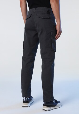 North Sails Regular Cargo Pants 'Gabardine' in Grey