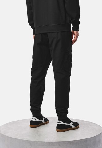 Effilé Pantalon cargo 'Pianemo' Weekend Offender en noir