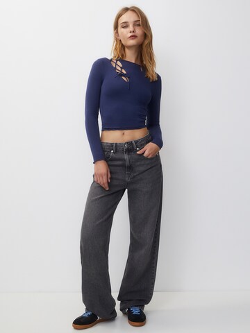 Pull&Bear Majica | modra barva