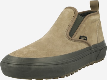 Scarpa slip-on di VANS in marrone: frontale