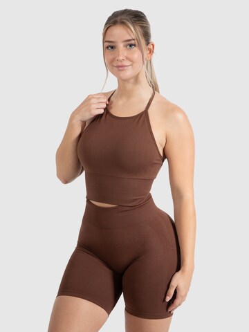 Smilodox Sports Top in Brown