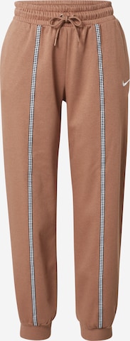 Nike Sportswear Tapered Hose in Braun: predná strana