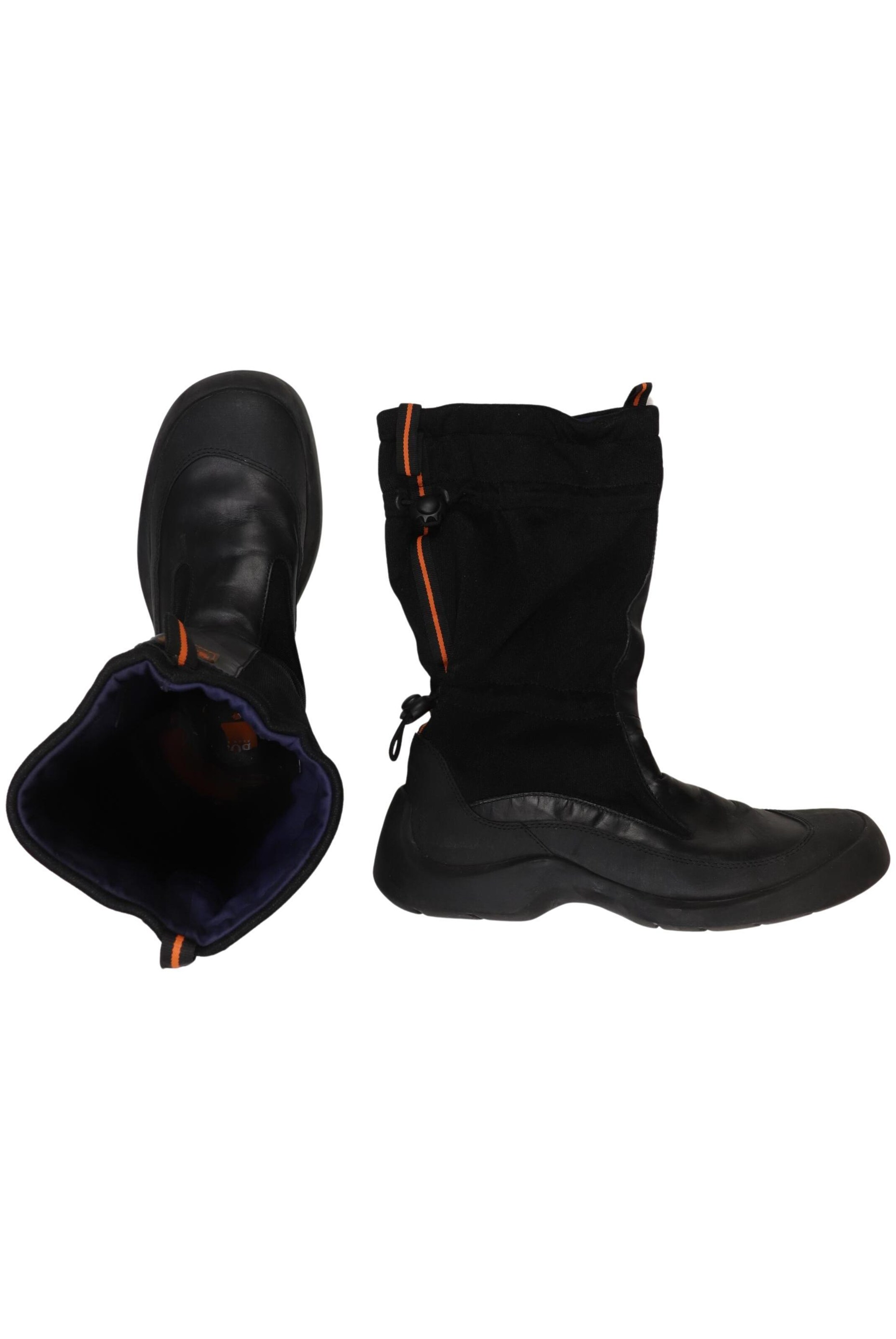 BOSS Orange Anke & Mid-Calf Boots in 45 in Black: front