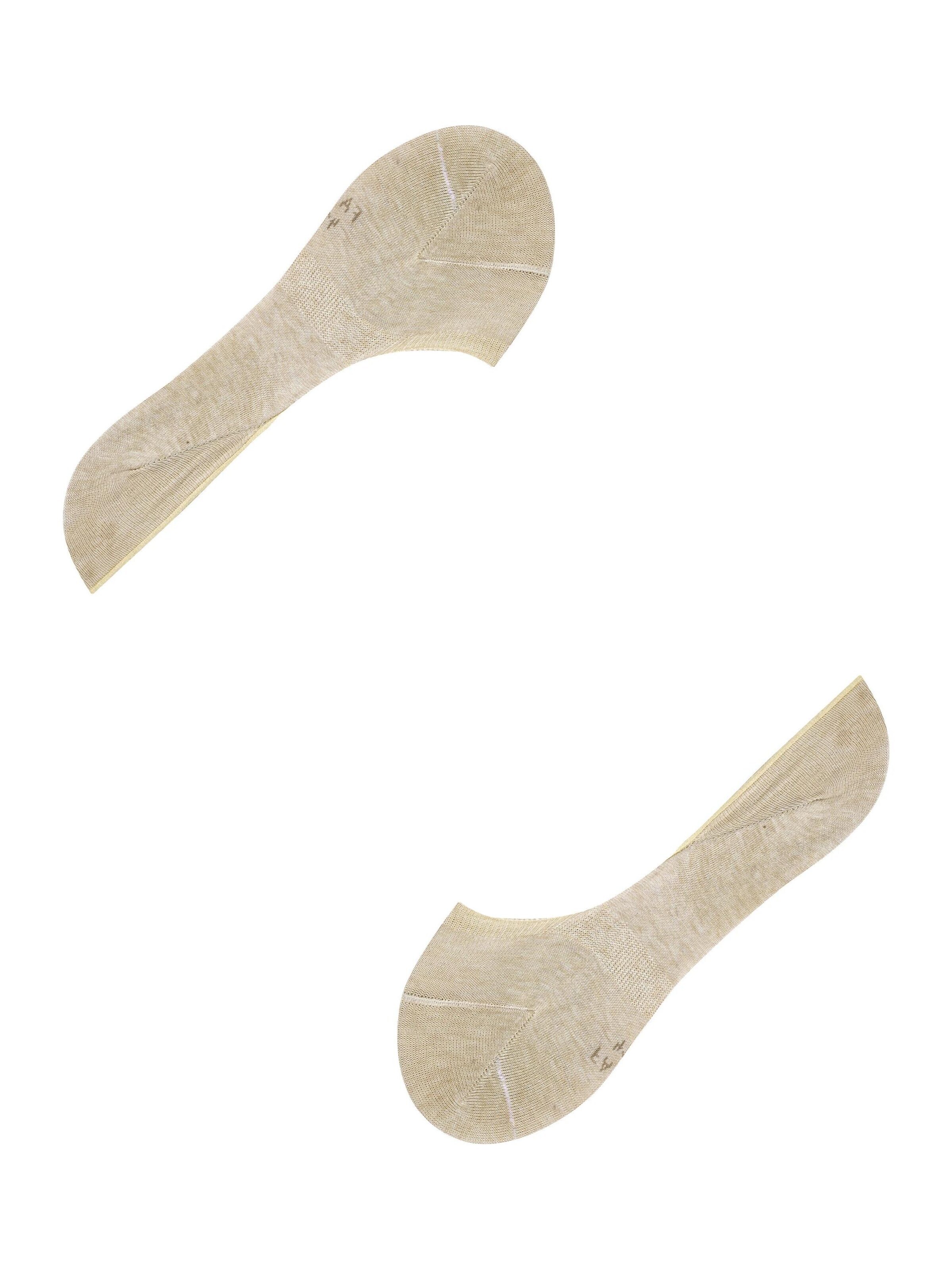FALKE Ankle Socks 'Step Medium Cut Box' in Beige
