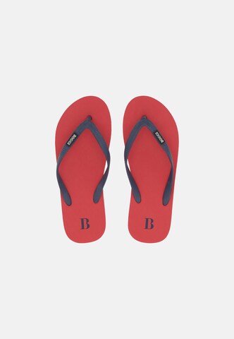 Tongs Boggi Milano en bleu