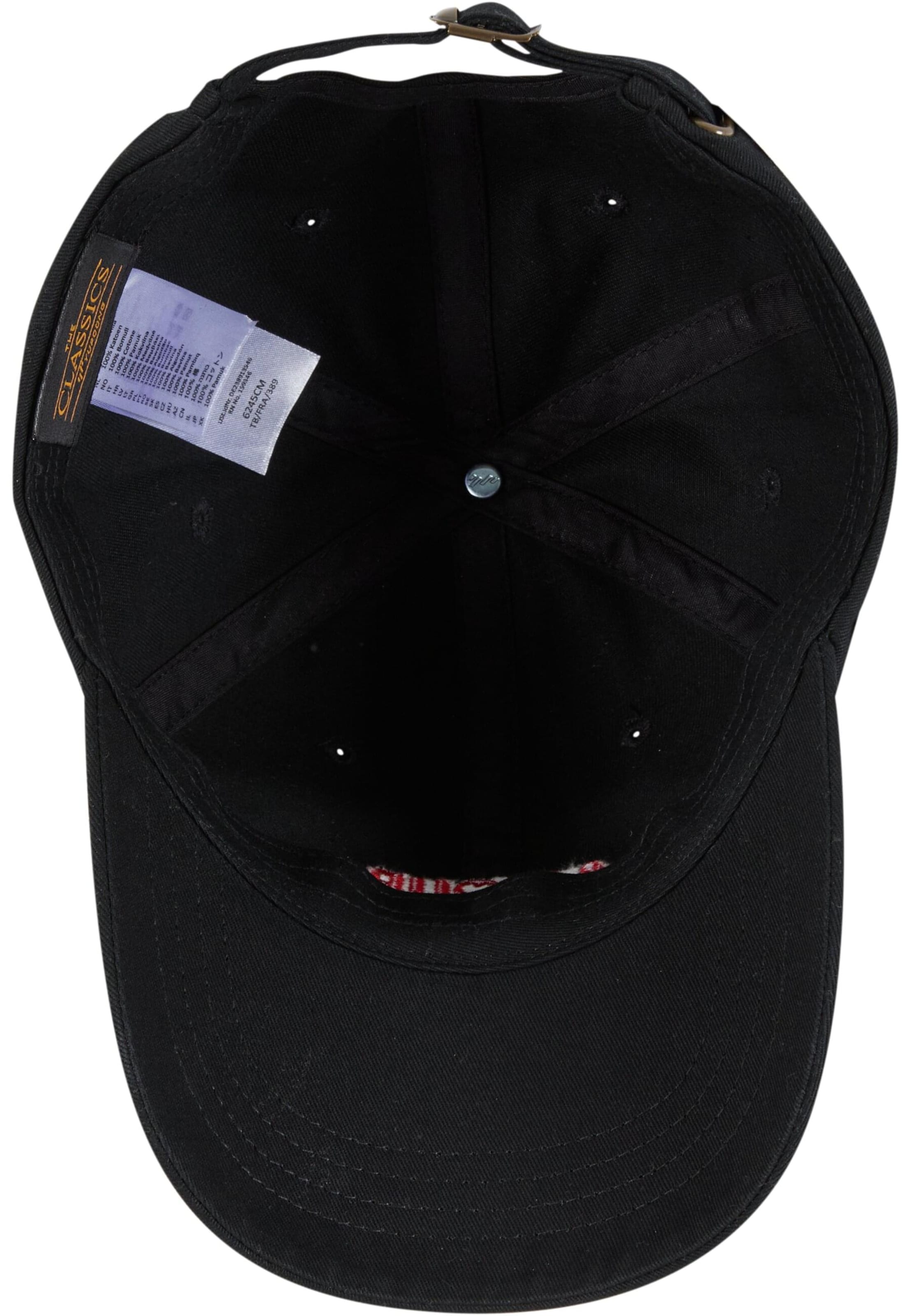 Mister Tee Cap 'Amour Club Heart' in Schwarz