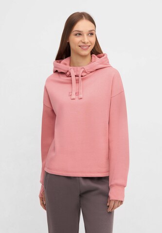 BENCH Sweatshirt in Pink: front