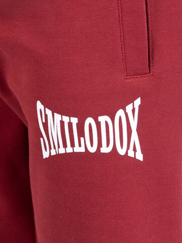 Smilodox Slimfit Hose 'Classic Pro' in Rot