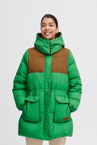 The Jogg Concept Winterjas in Groen: voorkant