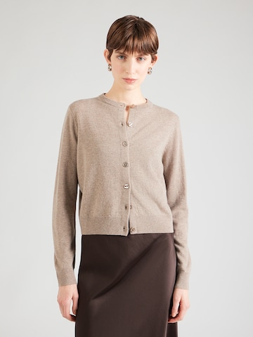 Weekend Max Mara - Cárdigan 'NEBBIA' en gris: frente