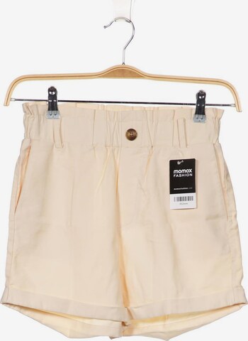 Pull&Bear Shorts S in Weiß: predná strana