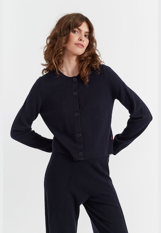 Chinti & Parker Cardigan 'Basics' i blå: forside