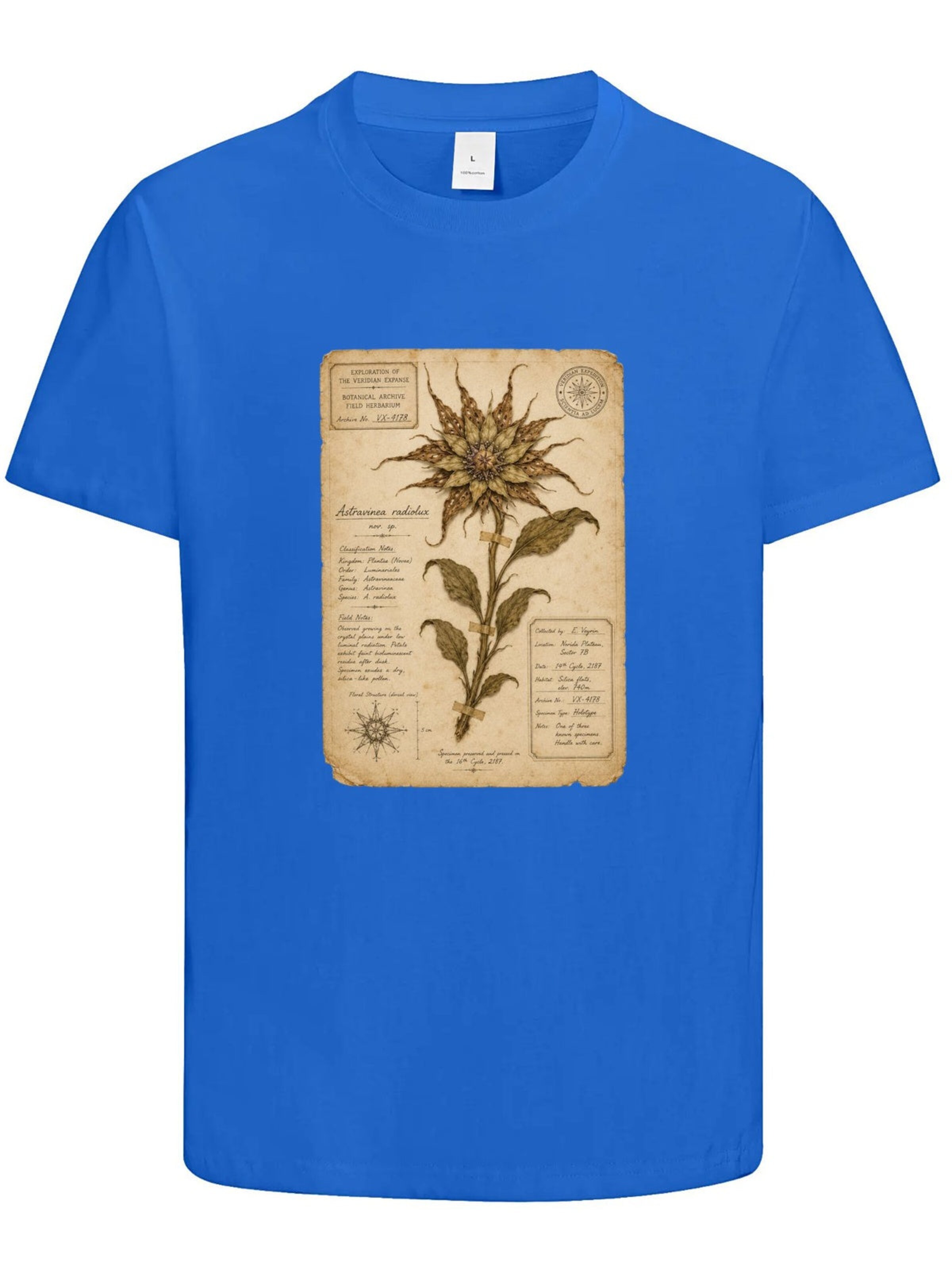 HUSKSWARE Shirt‌‌‌‌‌‌‌‌‌‌ in Blau: Vorderseite