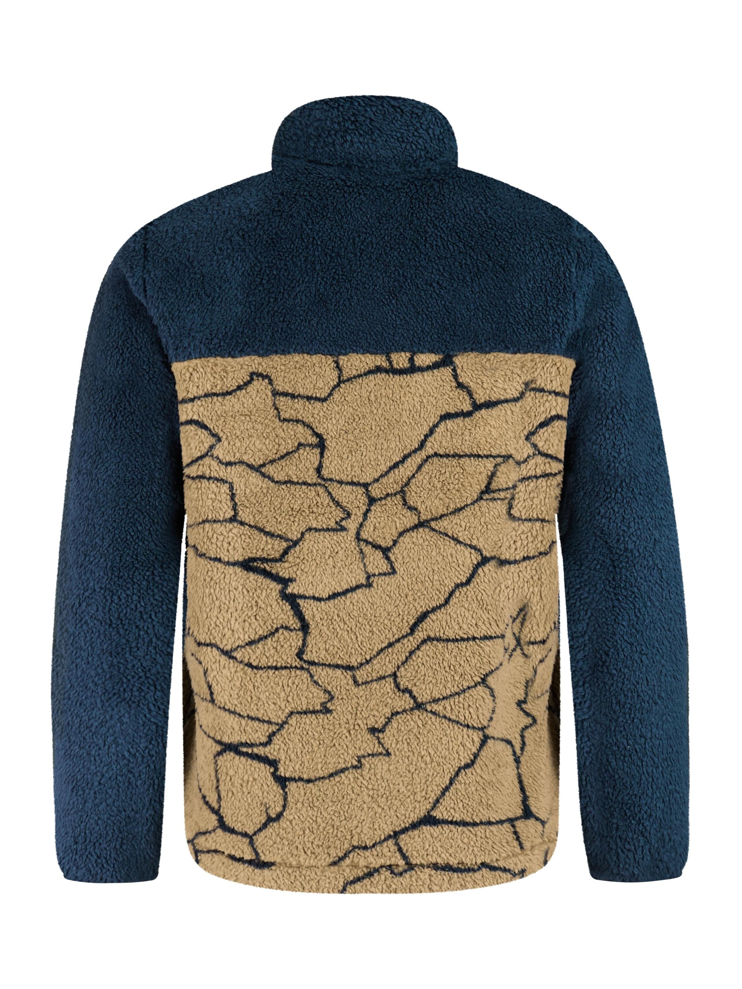 PROTEST Fleece Jacket 'PRTLegacy' in Brown