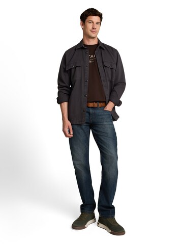 TOM TAILOR T-Shirt in Braun: Vorderseite