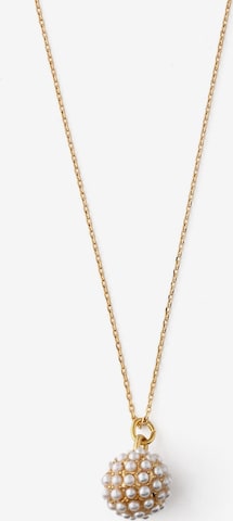 Orelia Necklace in Gold: front