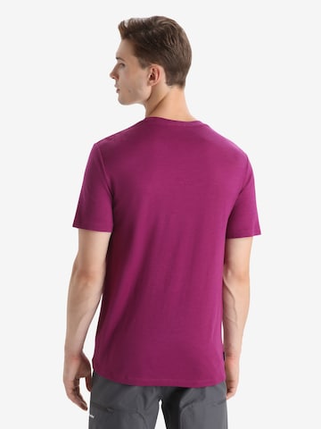 T-Shirt fonctionnel ICEBREAKER en violet