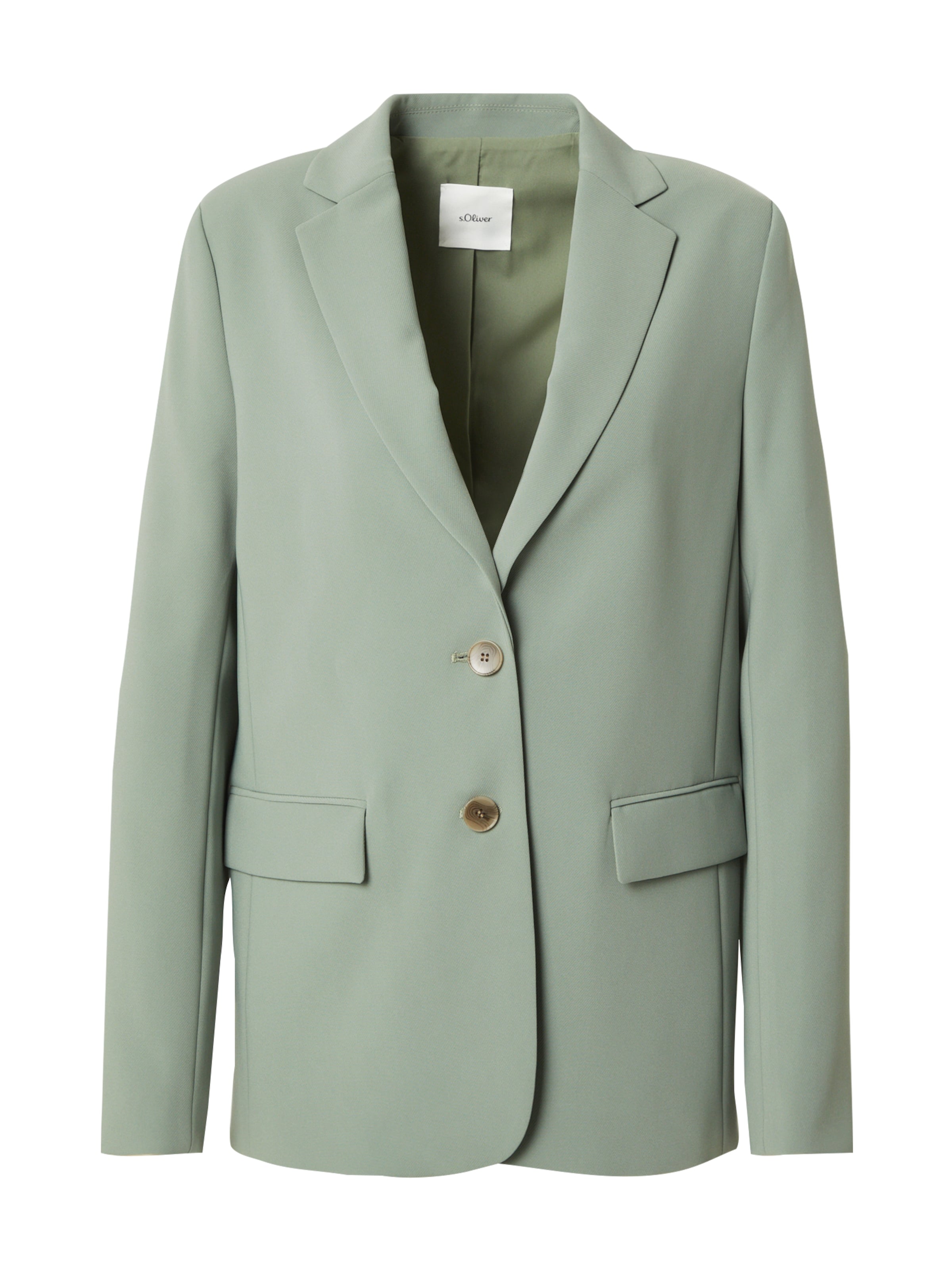 s.Oliver BLACK LABEL Kavaj i grön: framsida