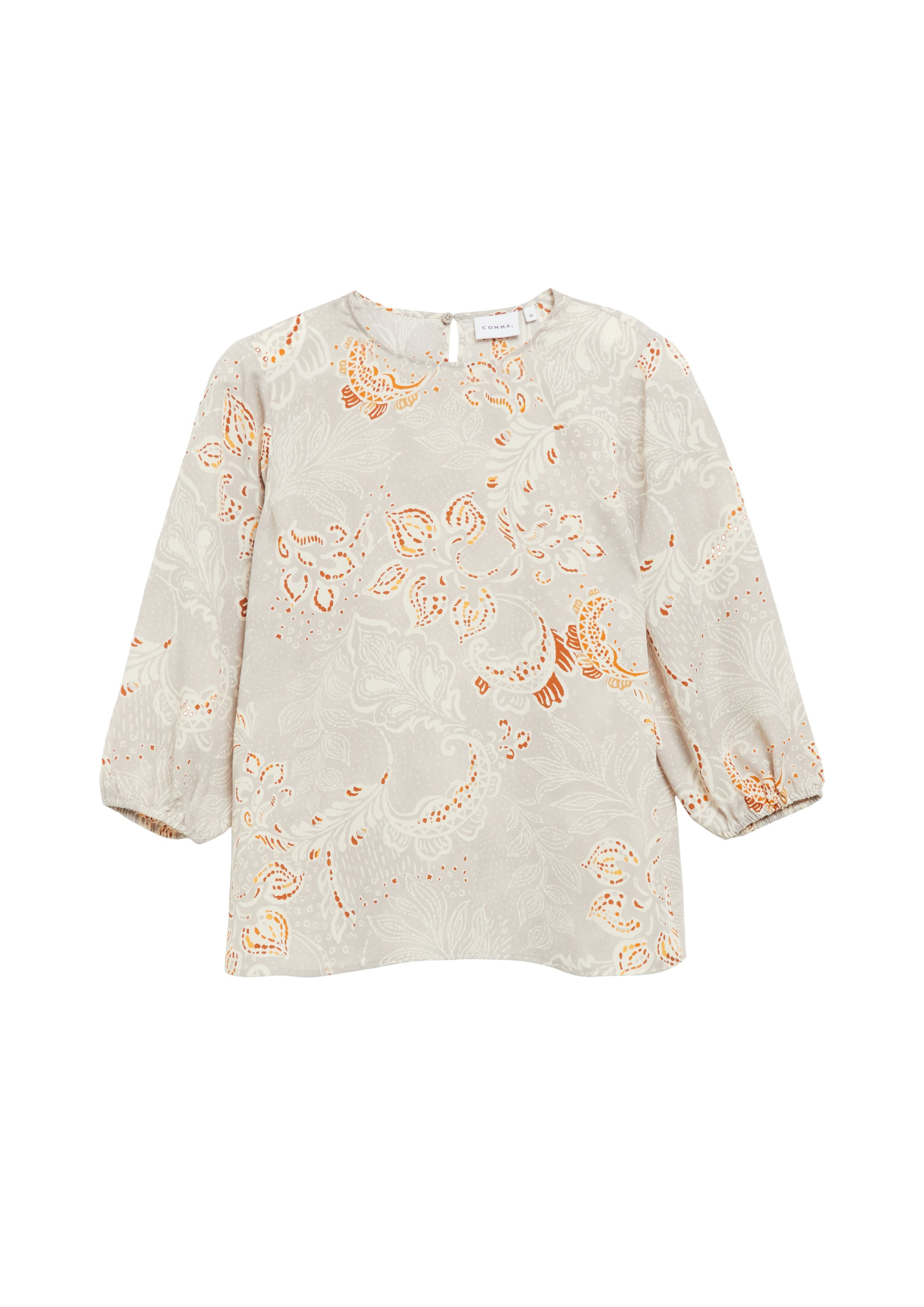 COMMA Blouse in Beige: front