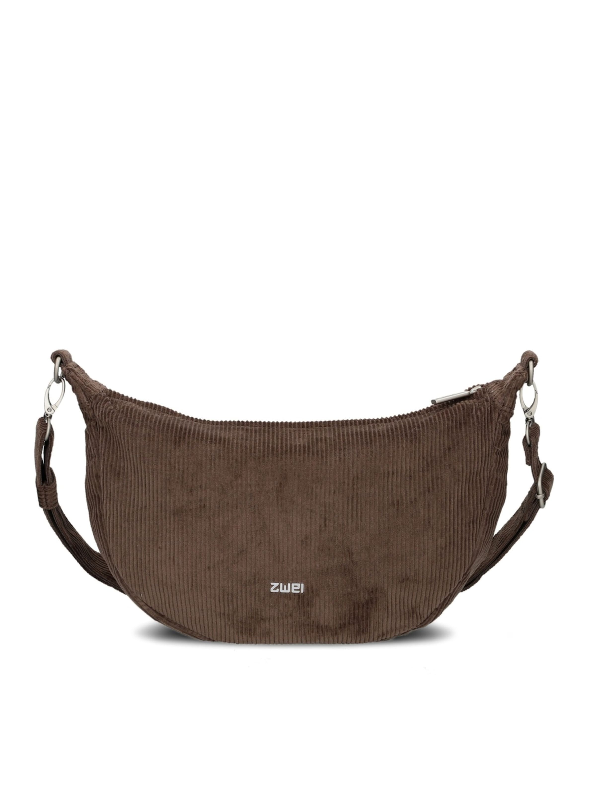 ZWEI - Bolso de mano 'MADEMOISELLE.M M70' en marrón