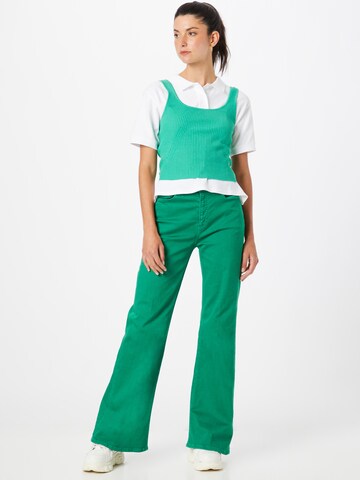 Pepe Jeans Flared Jeans 'WILLA' in Green