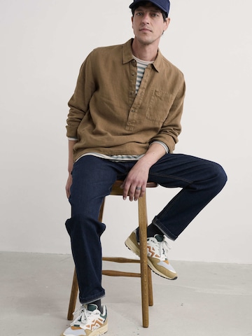 Seasalt Cornwall Regular Fit Bluser & t-shirts 'Artist's' i brun