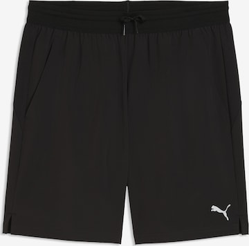 PUMA Sportbroek 'Train' in Zwart: voorkant