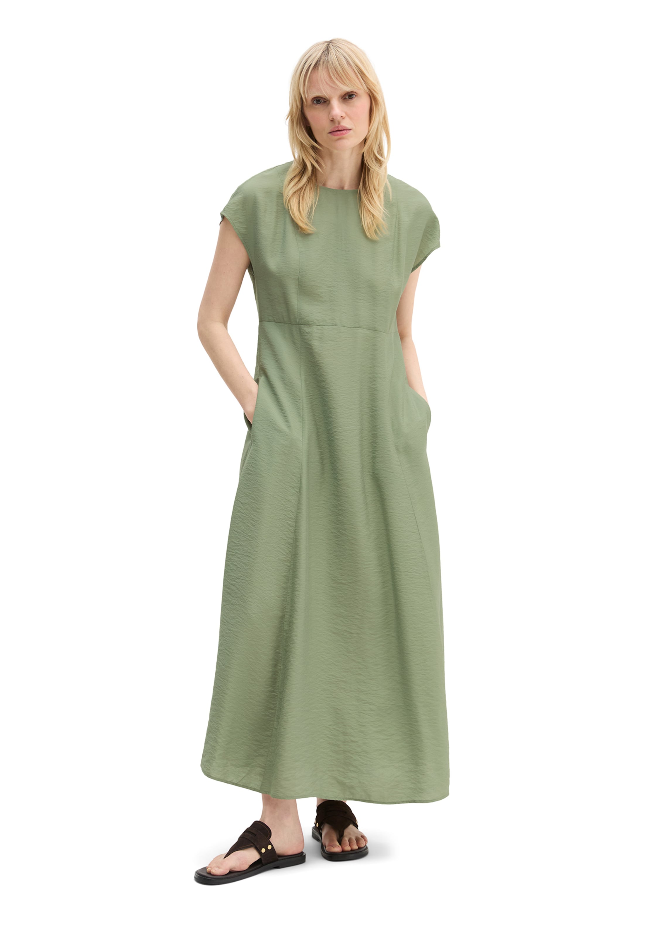 Marc O'Polo Kleid in Grün: Vorderseite