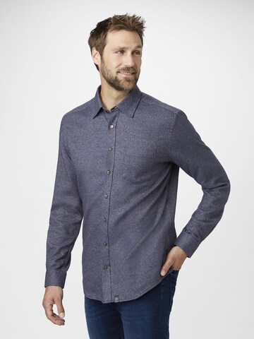 PADDOCKS Regular fit Button Up Shirt in Blue: front