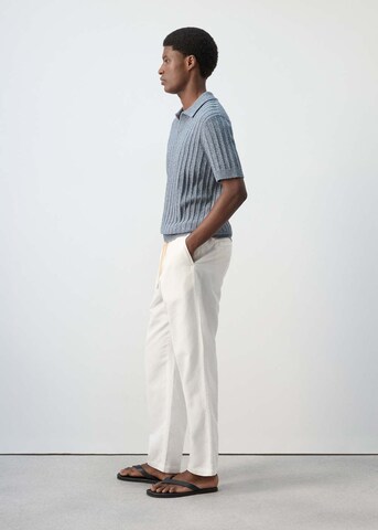 MANGO MAN Pullover 'Estreta' in Blau