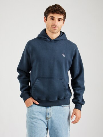 Abercrombie & Fitch Sweatshirt in Blau: Vorderseite