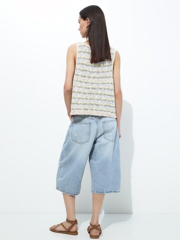 Pull&Bear Knitted top in Beige