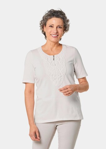 T-shirt Goldner en beige : devant