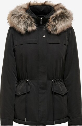 Parka invernale 'New Starline' di ONLY in nero: frontale