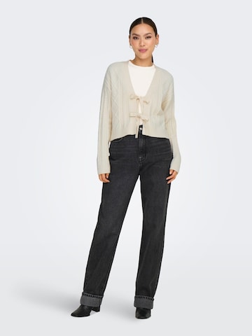 ONLY Knit cardigan 'ONLFia' in Beige