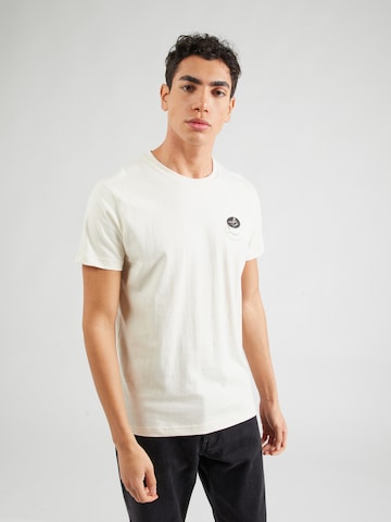 Iriedaily Shirt 'Slowpresso' in White: front