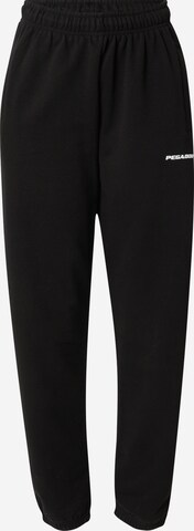 Pegador Tapered Broek 'VILLA' in Zwart: voorkant