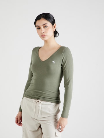 Abercrombie & Fitch Shirt in Green: front