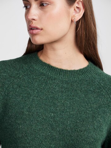 Pull-over 'Juliana' PIECES en vert