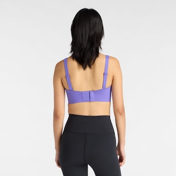 new balance - Soutien Bustier Soutien de desporto em roxo